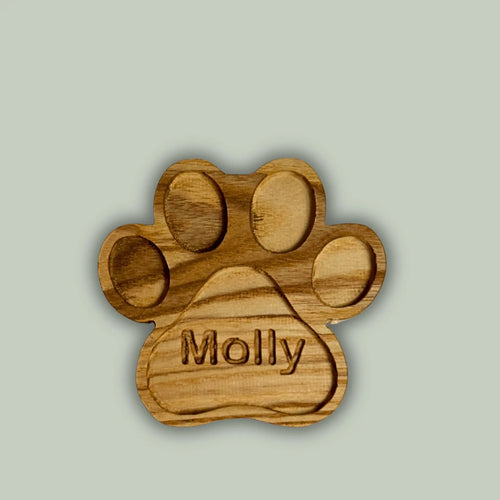 Dog Paw Christmas Decoration - Natural Memorials