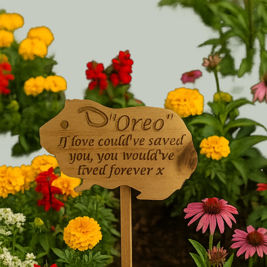 Small Pet Memorial Garden Stake