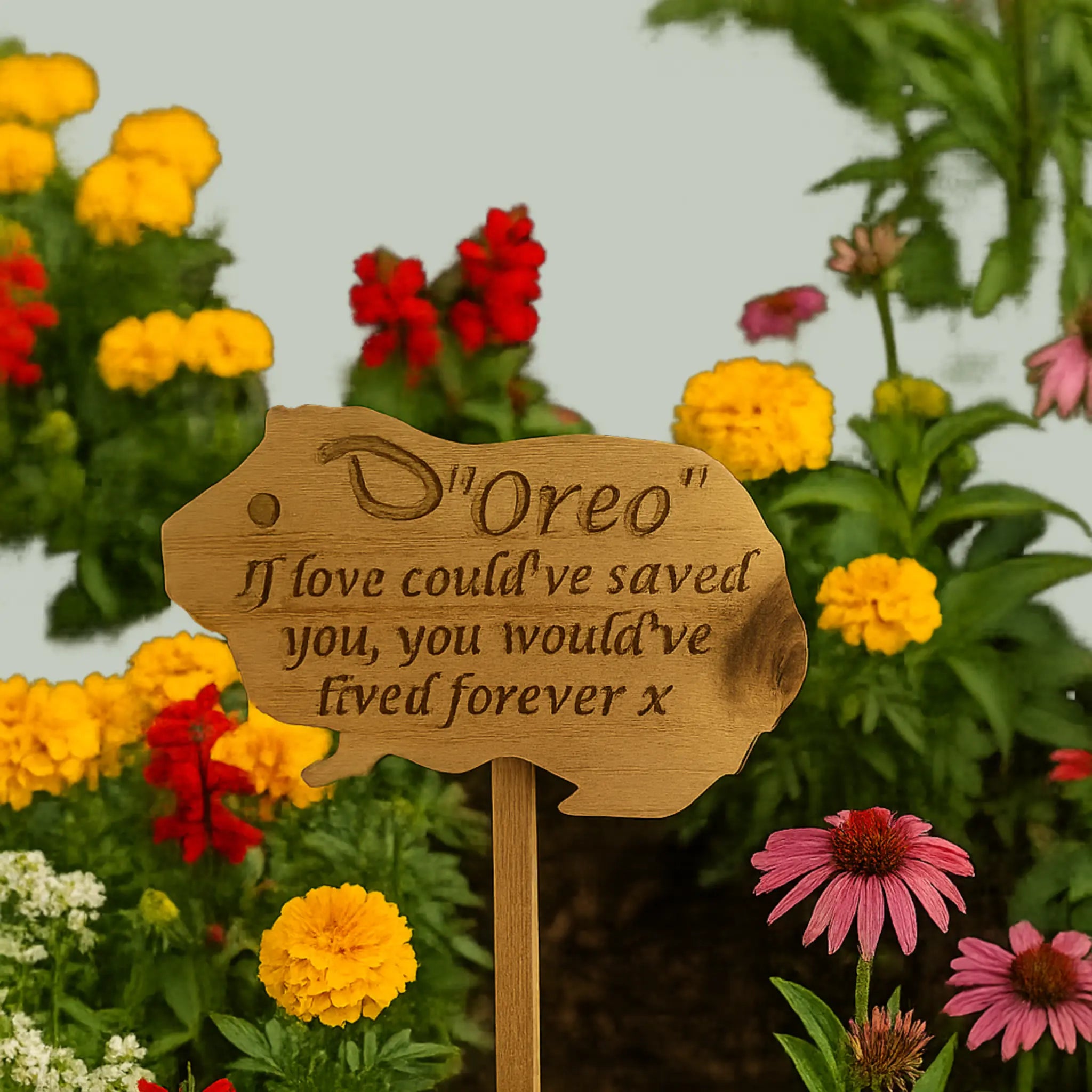 Small Pet Memorial Garden Stake